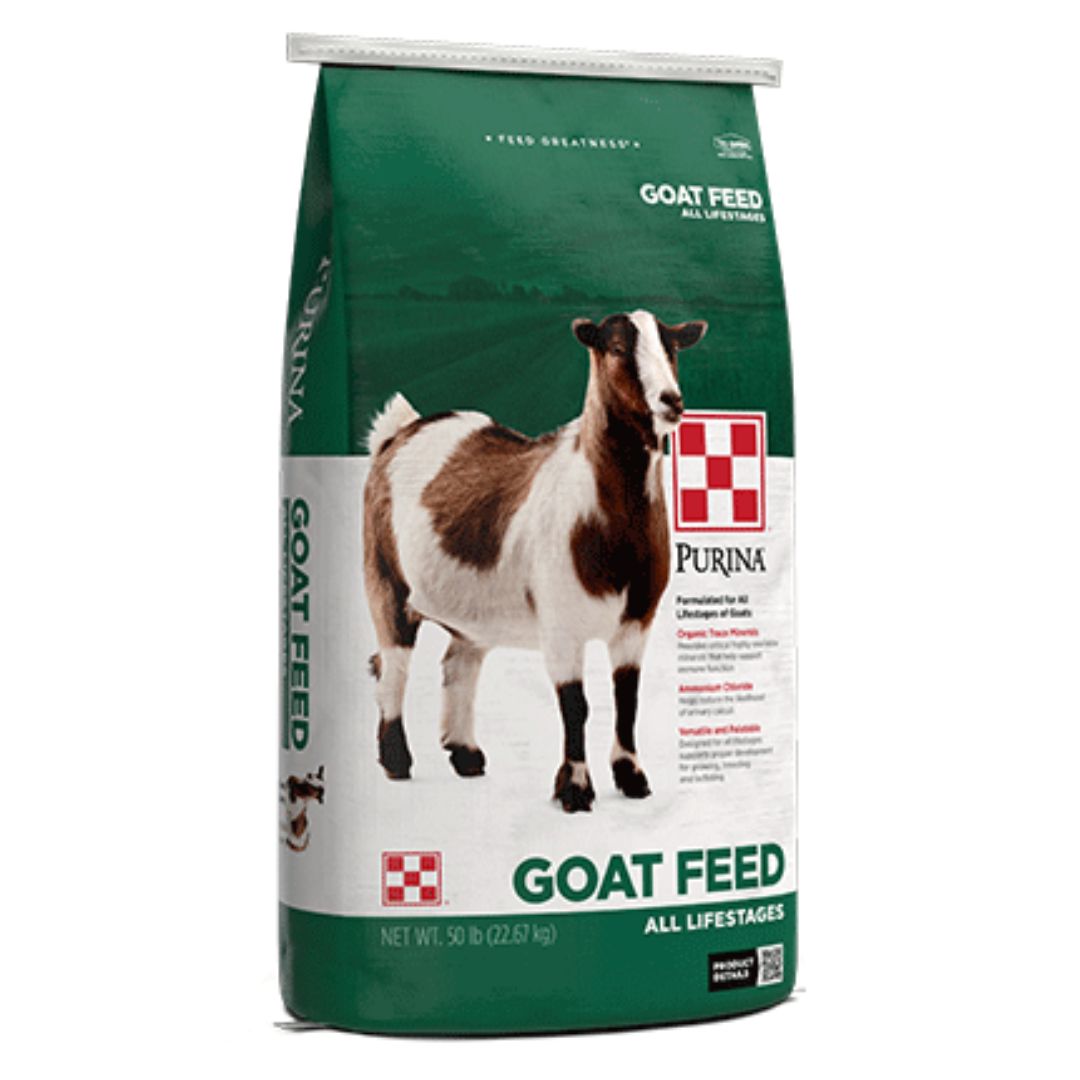 50# PURINA GOAT FEED 16.5%