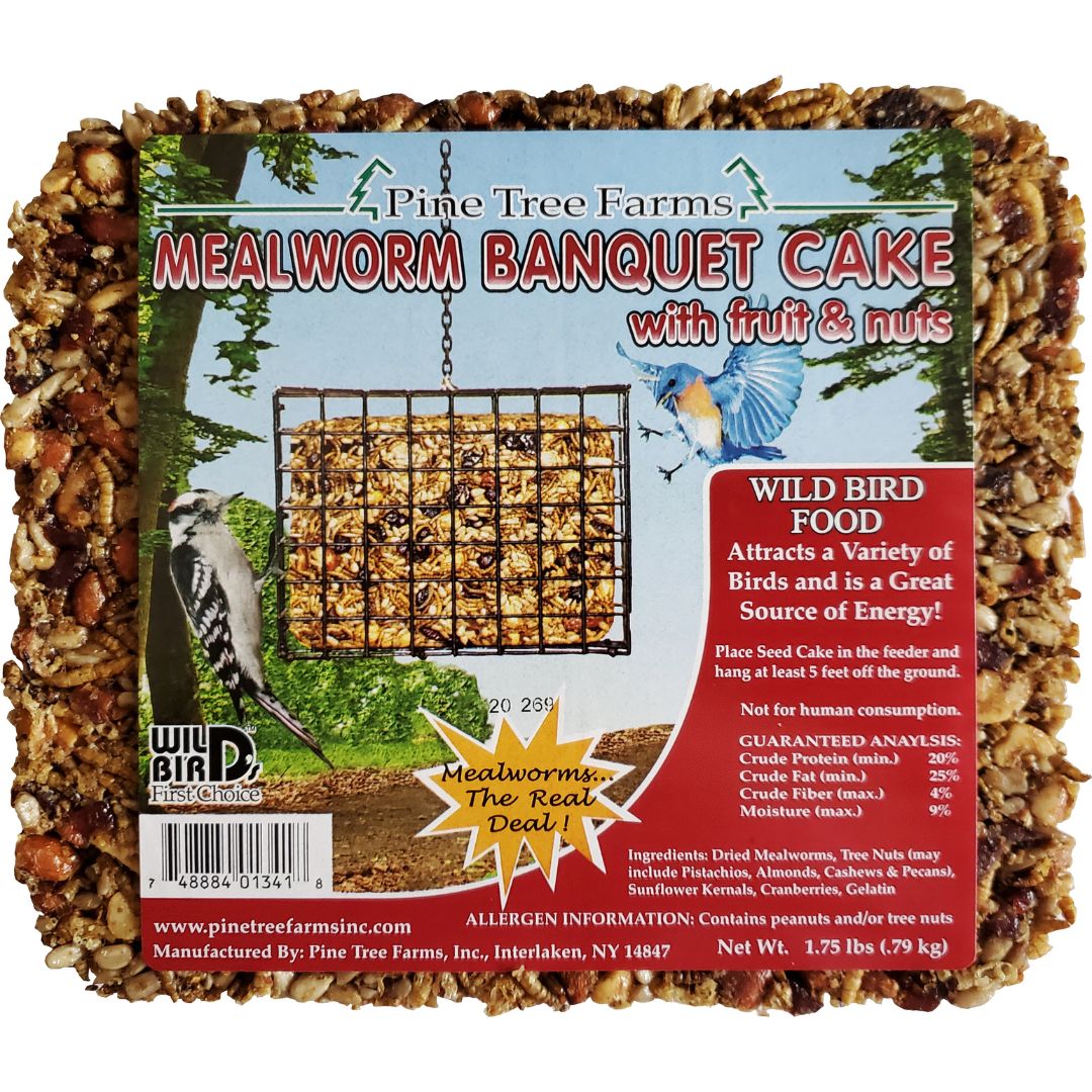1.75# MEALWORM FRUIT NUT CAKE