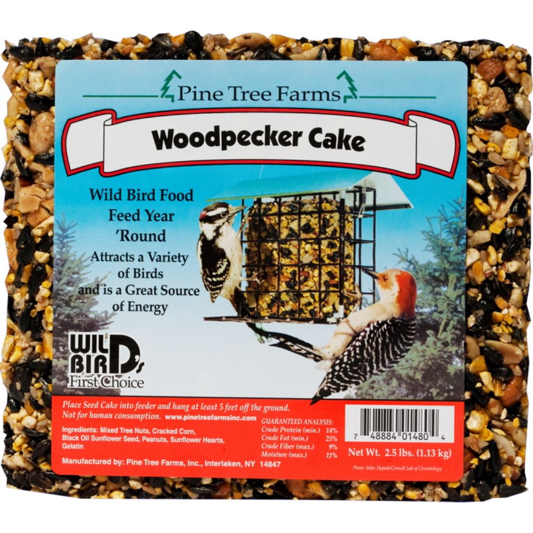2.5# WOODPECKER SEED CAKE/1480