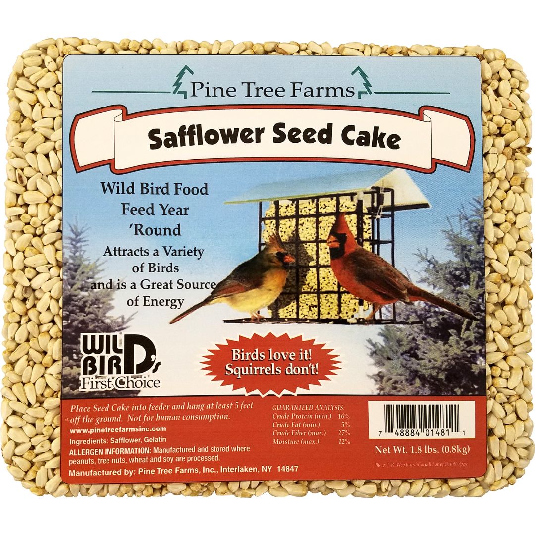 1.8# SAFFLOWER SEED CAKE