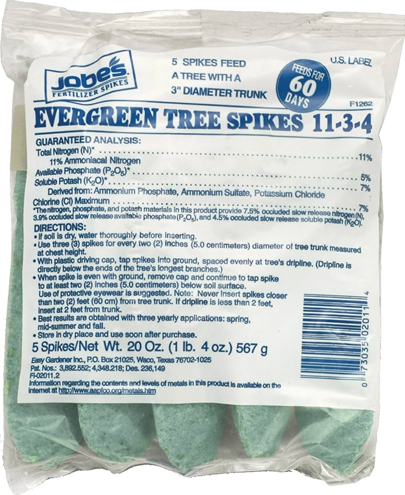 EVERGREEN FERT SPIKE 11-3-4 9P