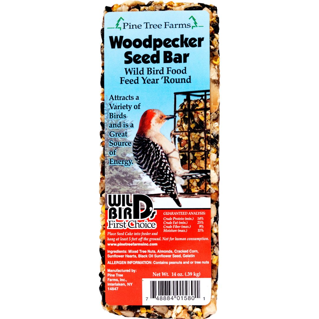 2PK WOODPECKER BAR 14OZ