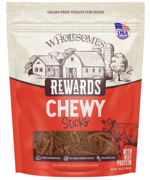 25oz WHLSM RWD CHEWY BEEF STICKS