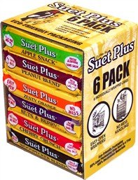 WS SUET PLUS 6PK VARIETY SUET
