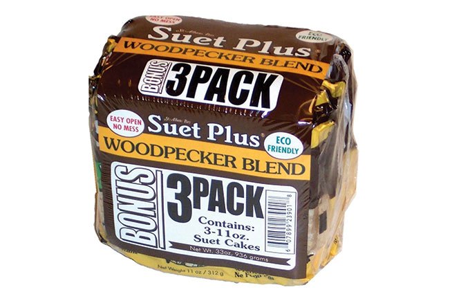 WS 3PK WOODPECKER SUET PACKS