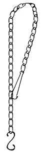 PP 33 INCH FEEDER HANG CHAIN