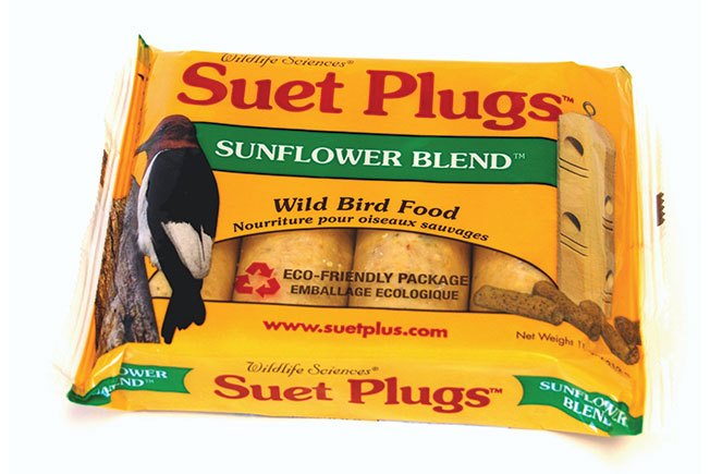 WS SUNFLOWER SUET PLUG 4PK