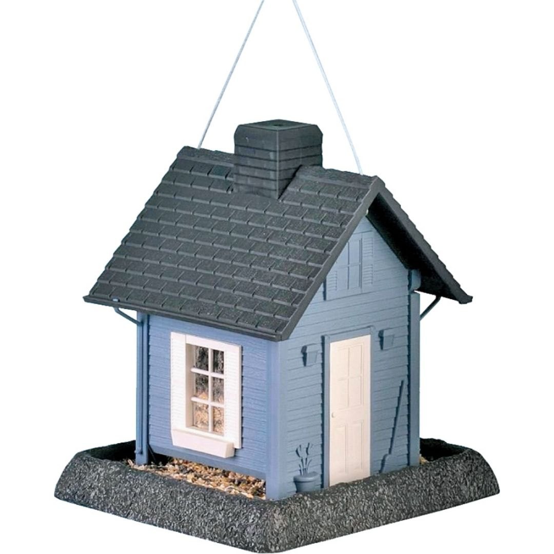 BLUE COTTAGE BIRD FDR MED/9085