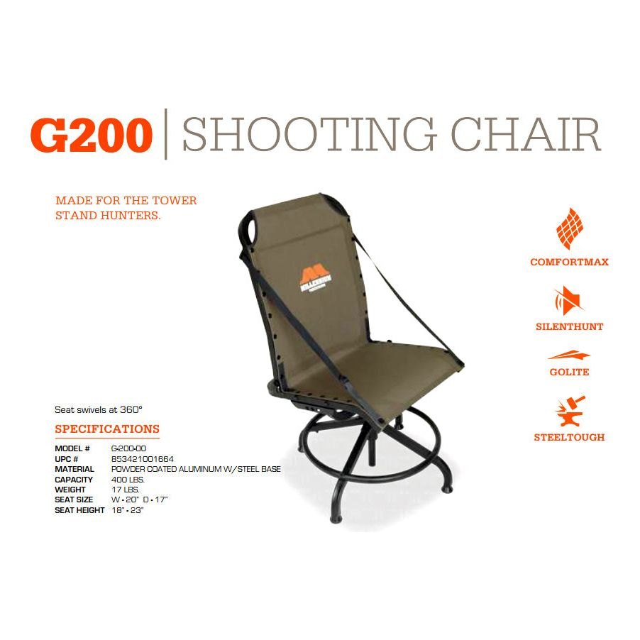 MILLENNIUM SHOOTING HOUSE CHAIR thumbnail 2