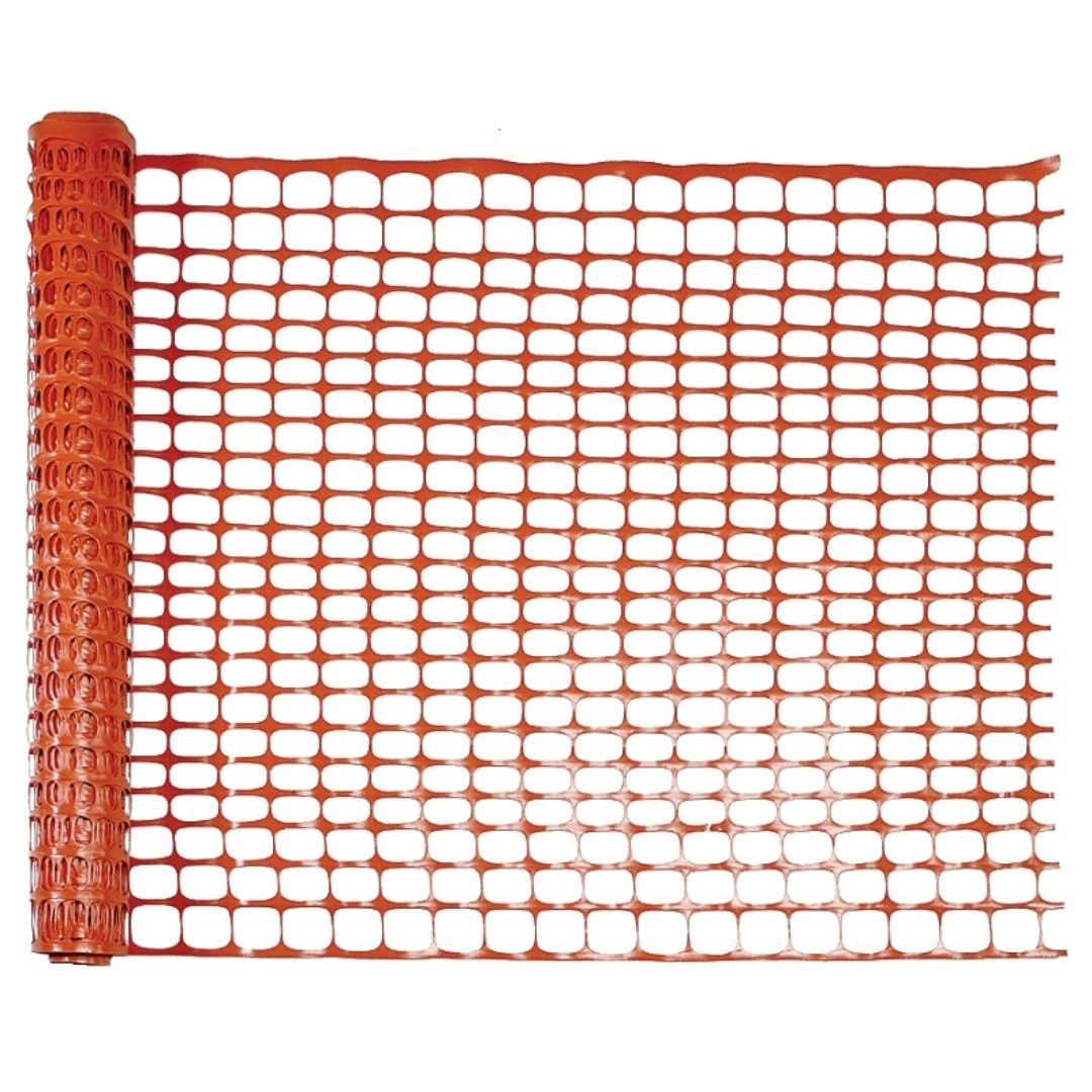 100x4 ORANGE POLY SNOW FENCE