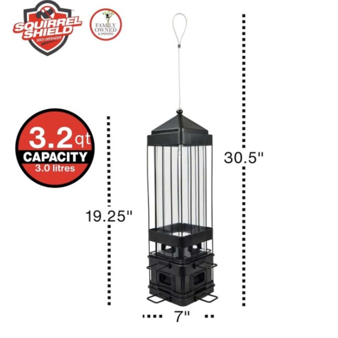 4/CS NW SQSHIELD METAL CAGE