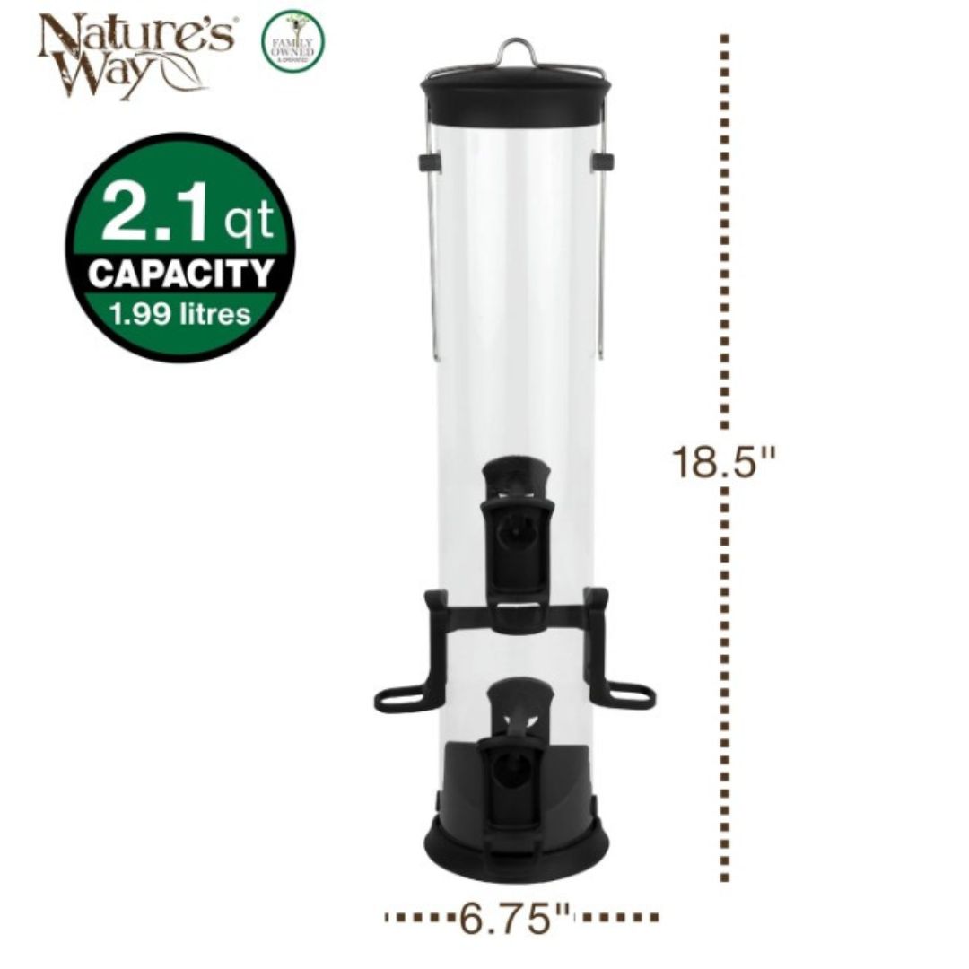 4/CS NW BIRD LARGE BLACK TUBE