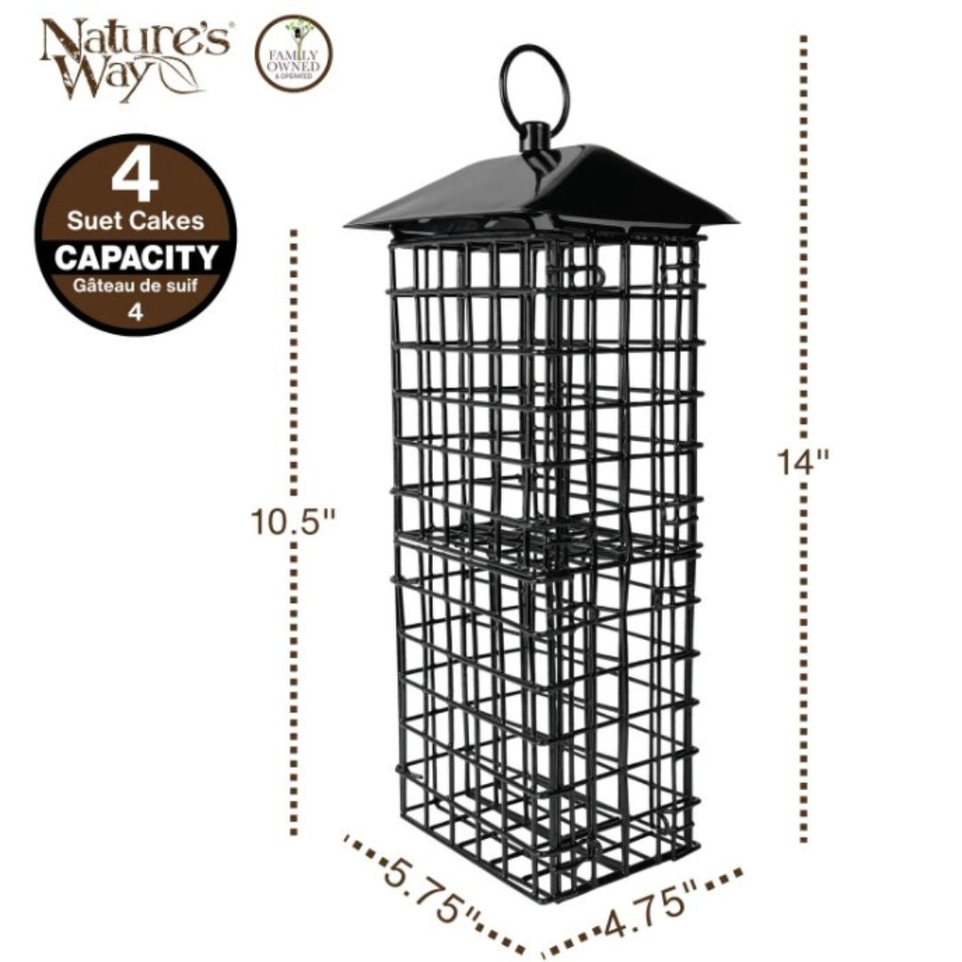6/CS NW METAL SUET CAGE 4 CAKE