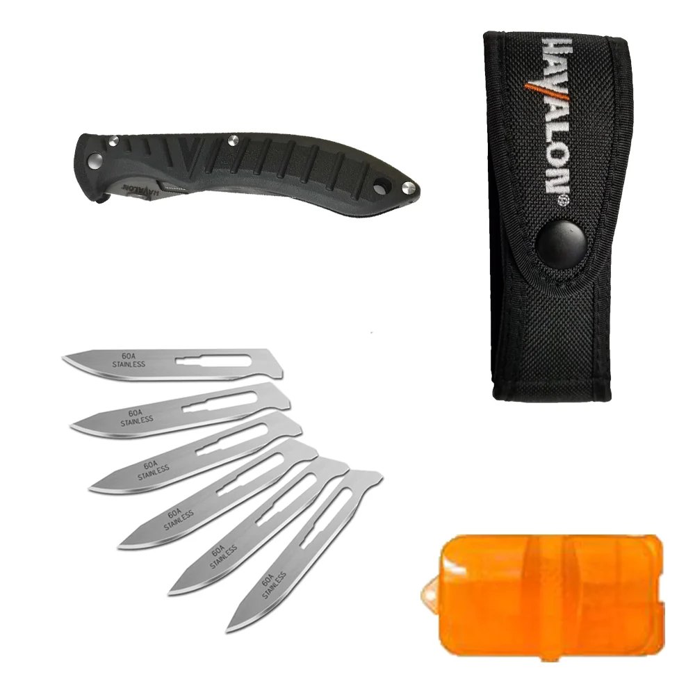 HAVALON FORGE BLACK KNIVE SET